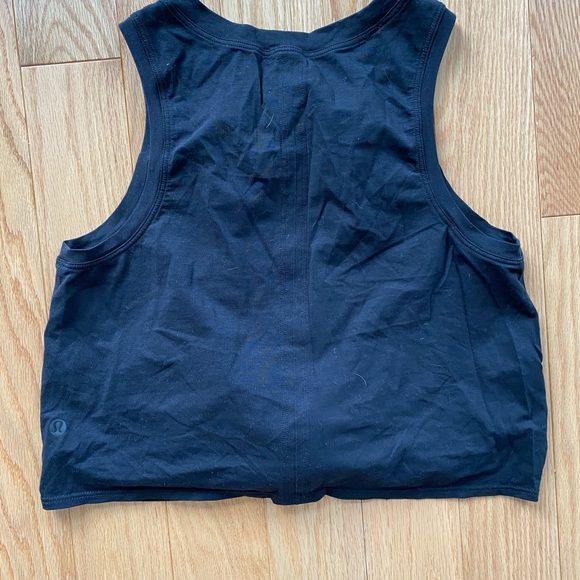 Lululemon crop tie front top - Picture 3 of 3